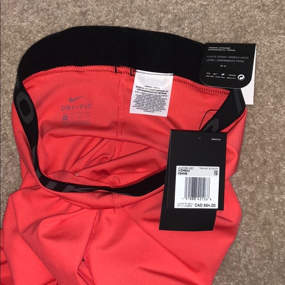 Nike pro tight fit training pants - Picture 5 of 8